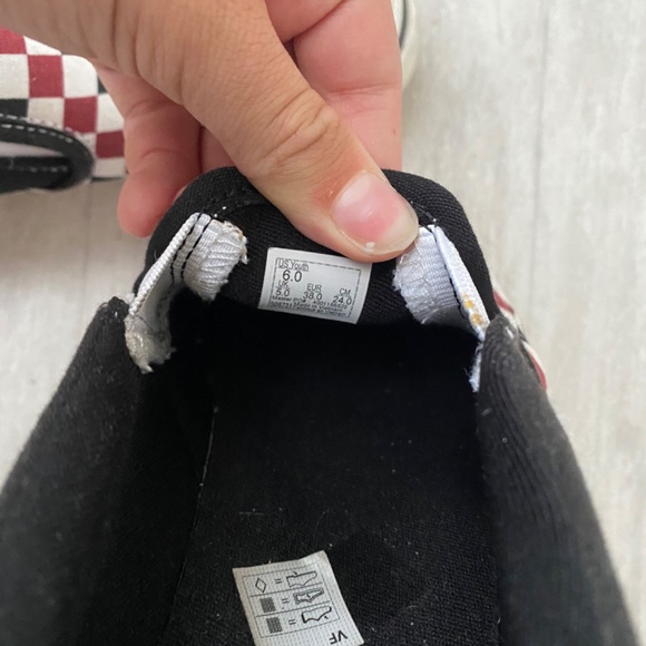 Check board Vans Red and Black - Picture 2 of 3